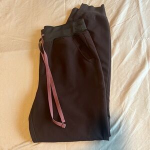 Small Espresso high waisted Zamora joggers